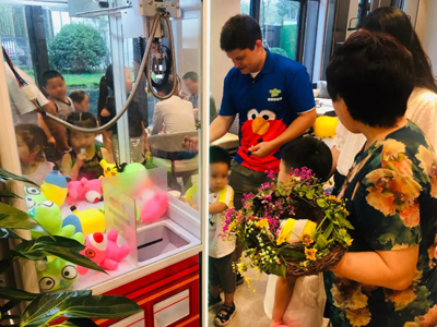 金輝·優(yōu)步學府美好集市活動現(xiàn)場